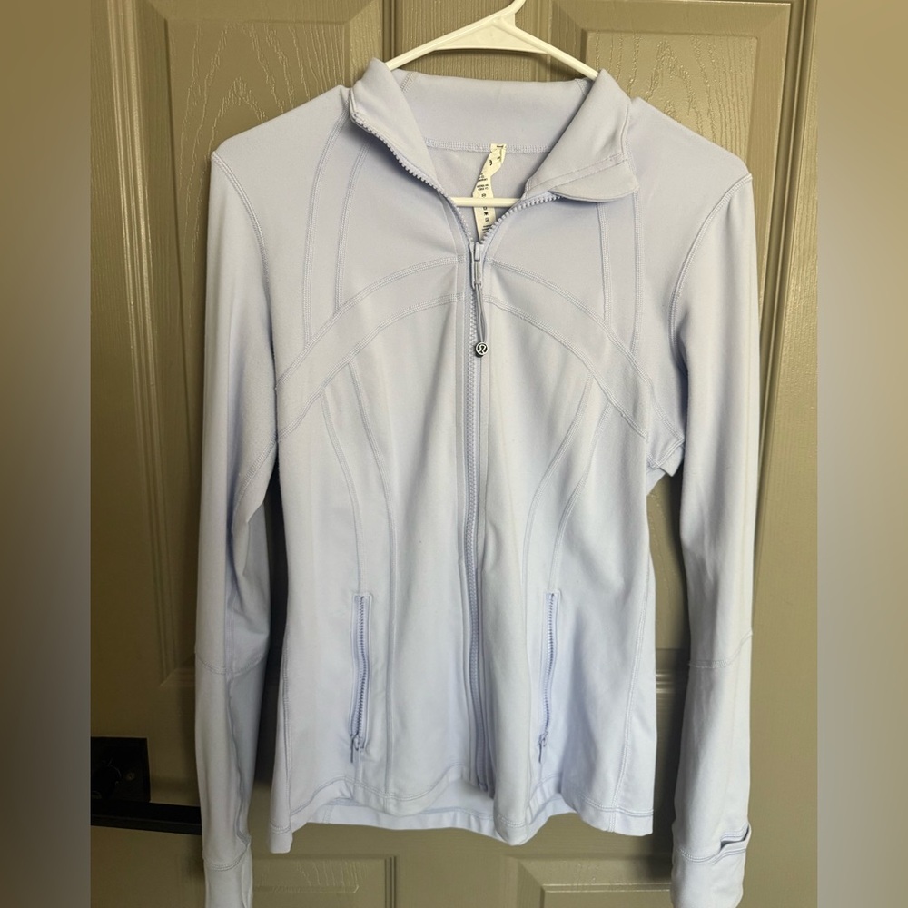 Lululemon Light Blue define Zip-Up Jacket size 8